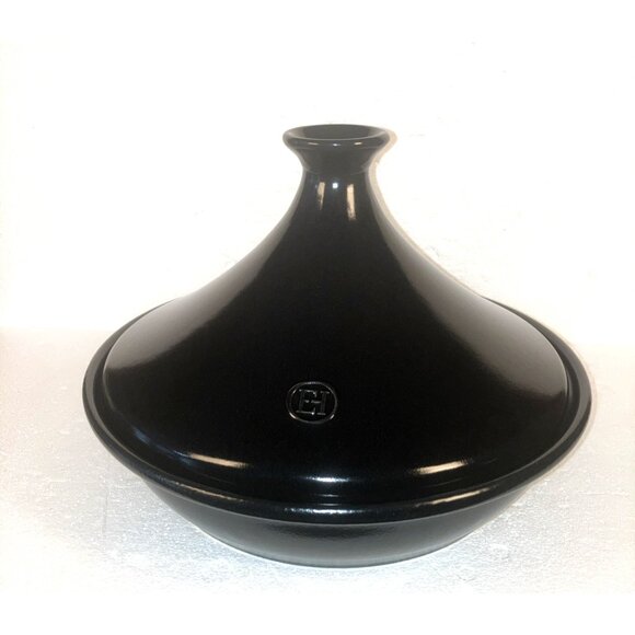 Emile Henry #5532 TANGINE ~3.7qt~Charcole( Black) ~NWOB! - Picture 1 of 9